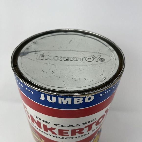 TinkerToy Jumbo The Classic Builder Set by Playskool Missing Pcs 70/102 Pieces - Picture 3 of 6